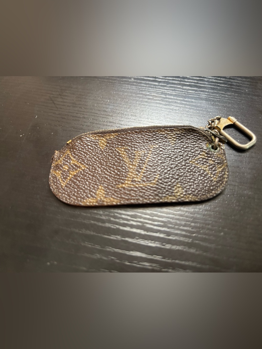 Rare Vintage Louis Vuitton Monogram Etui Crepia Coin & Key Pouch - Picture 6 of 10